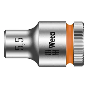 Wera Wera Zyklop 1/4" socket - Metric 5.5