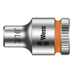 Wera Wera Zyklop 1/4" socket - US sizes 3/16"