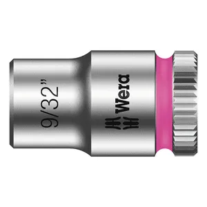 Wera Wera Zyklop 1/4" socket - US sizes 9/32"