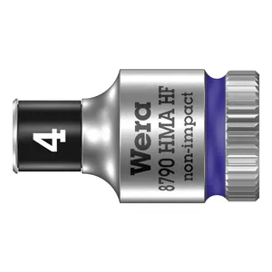Wera Wera Zyklop 1/4" socket with holding function - Metric 4.0