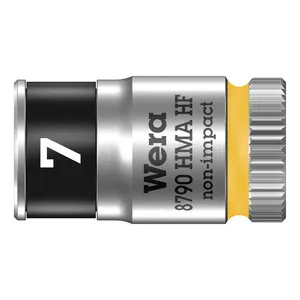 Wera Wera Zyklop 1/4" socket with holding function - Metric 7.0
