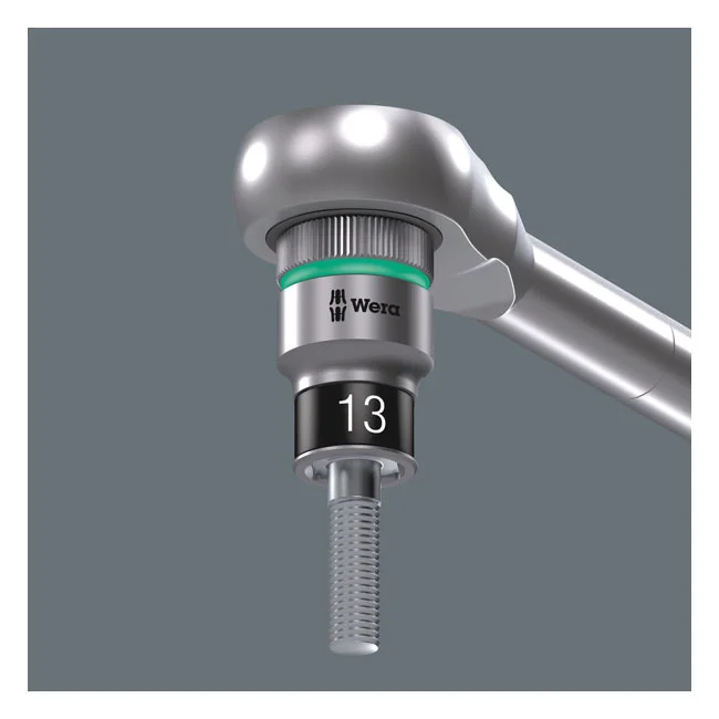 Wera Zyklop 1/4" socket with holding function - Metric 12.0