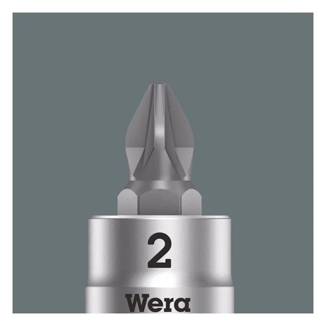 Wera Zyklop 1/4" Pozidriv socket bit