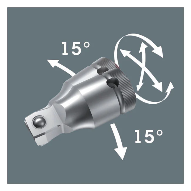 Wera Zyklop 1/4" wobble extension