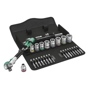 Wera Wera Zyklop ratchet kit 29 pcs. 3/8" drive Metric sizes