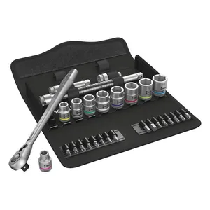 Wera Wera Zyklop metal ratchet kit 29 pcs. 3/8" drive - Metric
