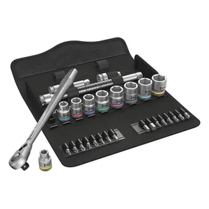 Wera Wera Zyklop metal ratchet switch kit 3/8" drive - US sizes