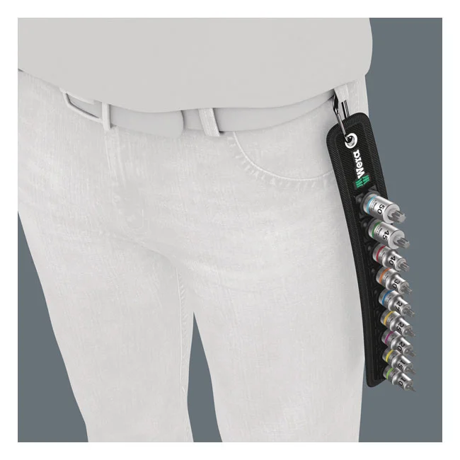 Wera Socket belt with 3/8" drive Torx® socket bits