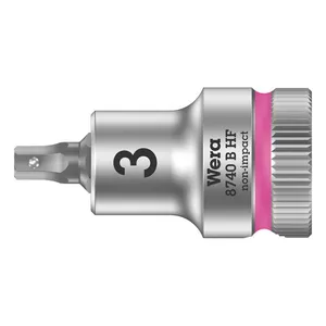 Wera Wera Zyklop 3/8" Hex socket bit with holding function Metric
