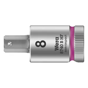 Wera Wera Zyklop 3/8" Hex socket bit with holding function Metric