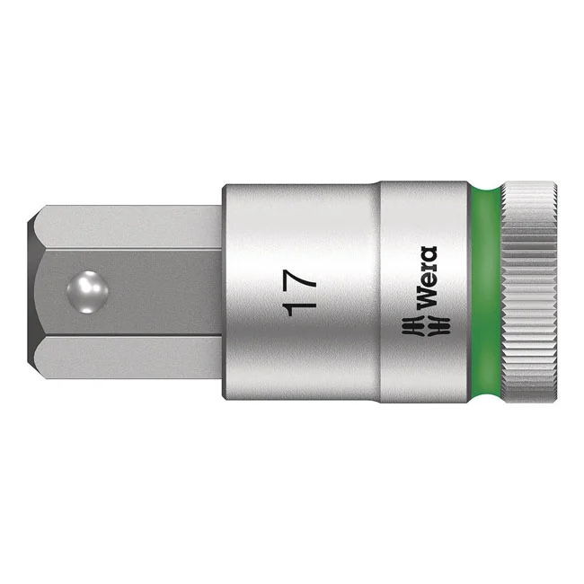 Wera Extended 3/8" Hex socket bits - Metric