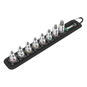 Wera Wera socket belt with 3/8" drive Hex socket bits - US sizes