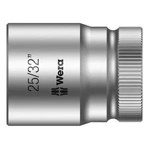 Wera Wera Zyklop 1/2" socket - US sizes 25/32"