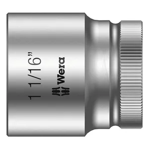 Wera Wera Zyklop 1/2" socket - US sizes 1-1/16"