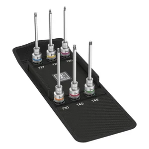 Wera Wera Zyklop 1/2" drive extended Torx® socket bit set