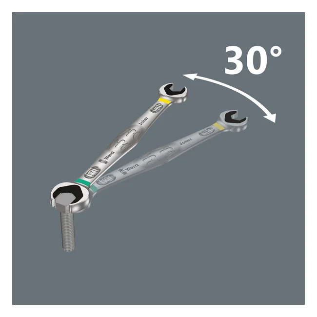 Wera Wrench double open end 17/19 Joker