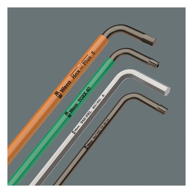 Wera Hex key set blacklaser - US sizes