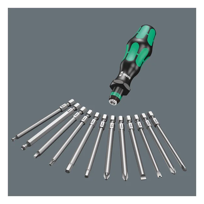 Wera Bit pouch, bits & handle kit Kraftform Kompakt 66 KK