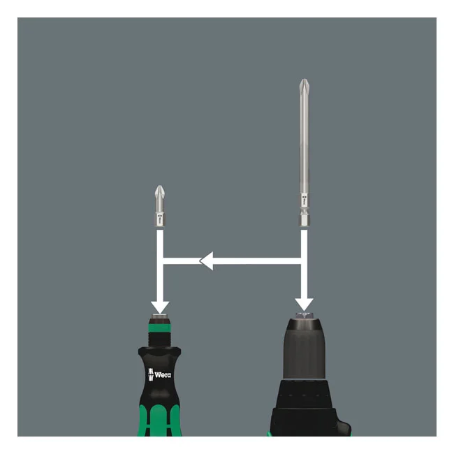 Wera Bit pouch, bits & handle kit Kraftform Kompakt 66 KK