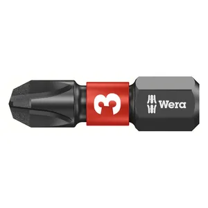 Wera Wera 1/4" bit for Phillips screws Impaktor PH3