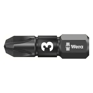 Wera Wera 1/4" bit for Pozidriv screws Impaktor PZ3
