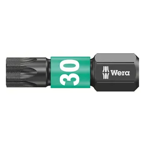 Wera Wera 1/4" bit for Torx® screws Impaktor TX30