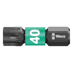 Wera Wera 1/4" bit for Torx® screws Impaktor TX40