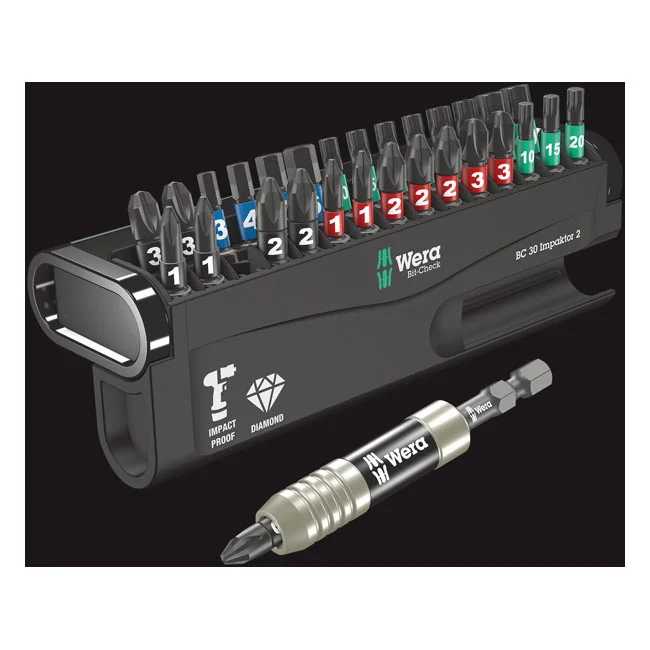 Wera Bit-check 30 pcs. kit Impaktor 2
