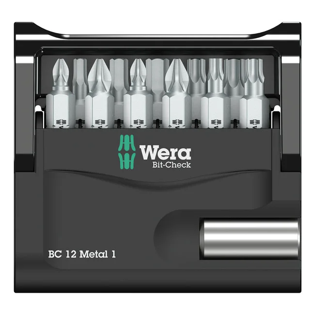 Wera Bit assortment 11 pcs. with bit holder