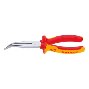 Knipex Knipex snipe nose pliers with side cutter 200mm VDE