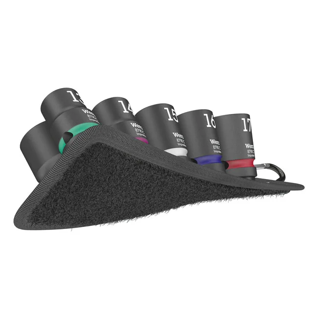 Wera Impaktor 1/2" hex socket set - Metric