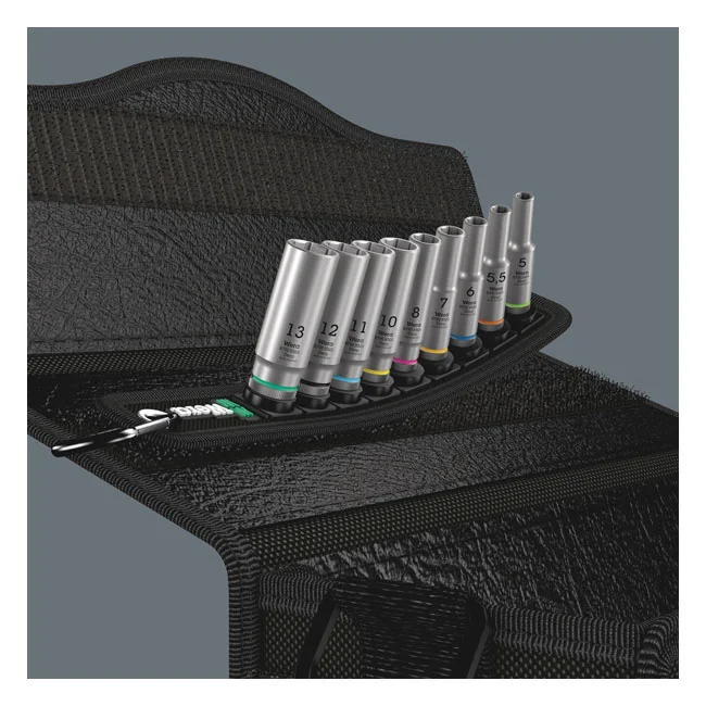 Wera Socket belt with hex deep sockets - Metric