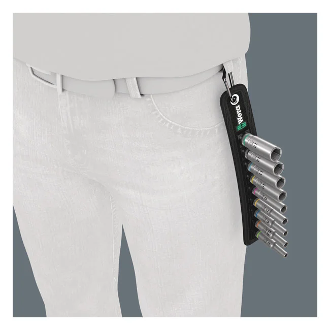 Wera Socket belt with hex deep sockets - Metric
