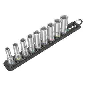 Wera Wera, socket belt with hex deep sockets - Metric