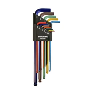 Bondhus Bondhus, ColorGuard™ allen head/ball-end L-wrench set US