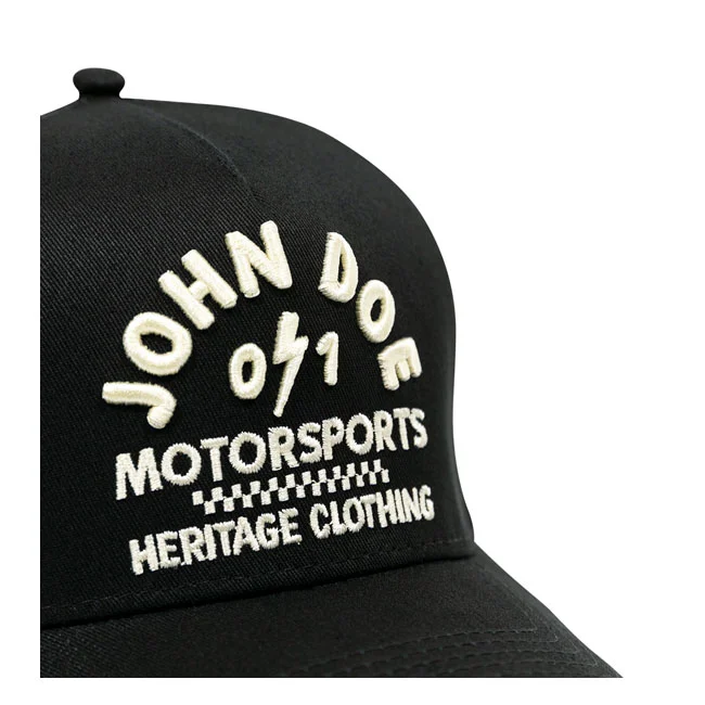John Doe Doe Black /White cap