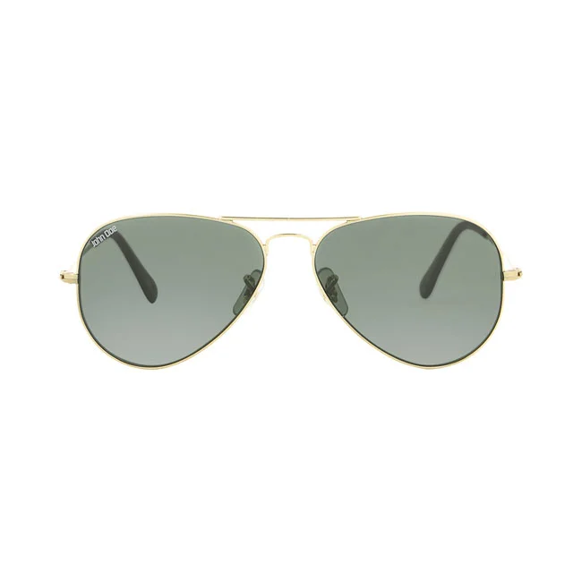 John Doe Doe Aviator sunglasses shiny gold