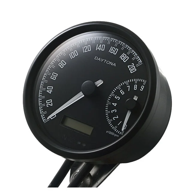 Daytona Velona speedo & tachometer 80mm 200 Kmh/9000rpm