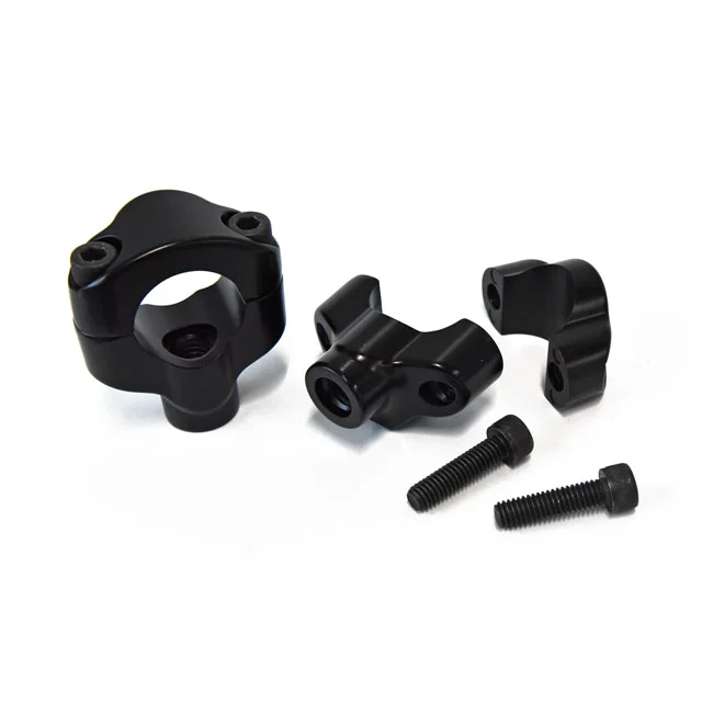 MCS Beach & Mini-Ape risers. 1-5/8" rise. 1-1/4". Black - 56851-04