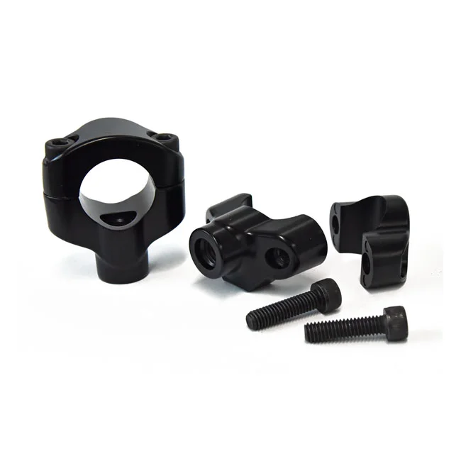 MCS Beach & Mini-Ape risers. 1-5/8" rise. 1-1/4". Black - 56851-04