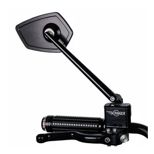 Motogadget Motogadget mo.view race 180 glassless mirror. Black. Right