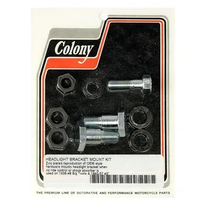 Colony Colony, headlamp bracket mount kit