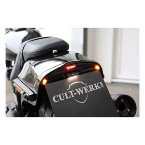 Cult-Werk Cult-Werk, license plate bracket. 2-1 taillight/brake light