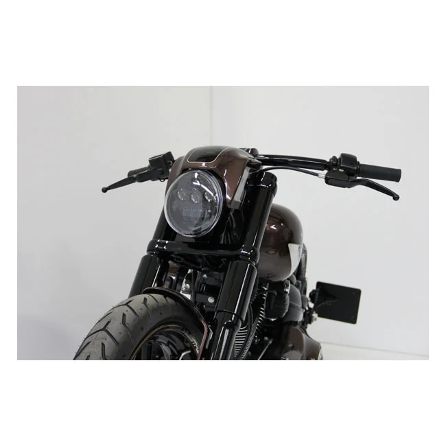 Cult-Werk LED headlamp kit. Night Rod style. Gloss black