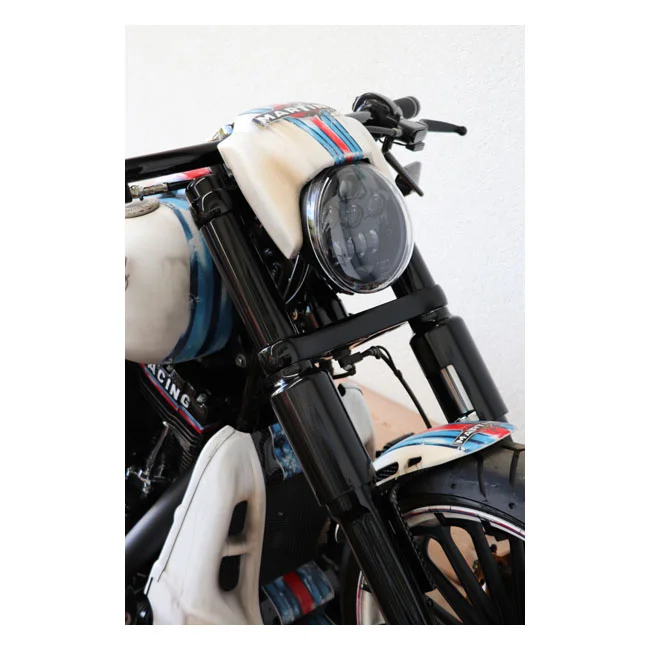 Cult-Werk LED headlamp kit. Night Rod style. Gloss black