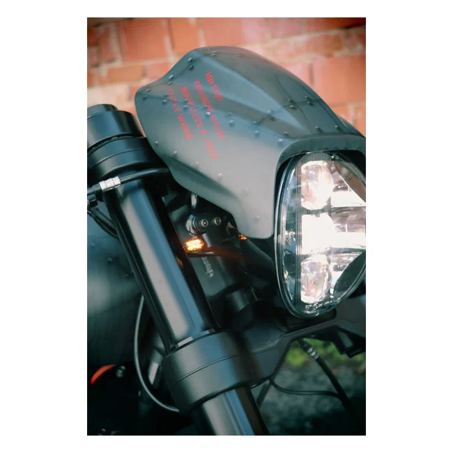 Cult-Werk Front turn signal brackets. Black