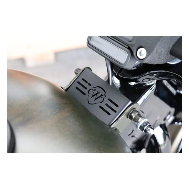 Cult-Werk Gas tank lift kit. Gloss black