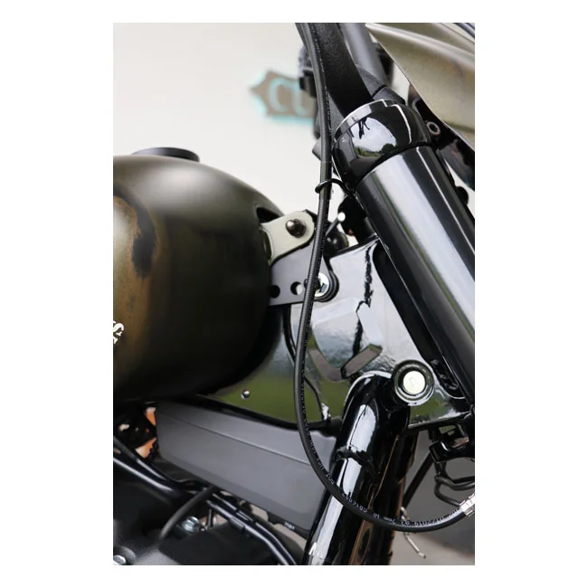 Cult-Werk Gas tank lift kit. Gloss black