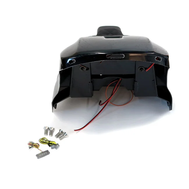 Cult-Werk Softail wide fender kit ''Racing''. Solo seat