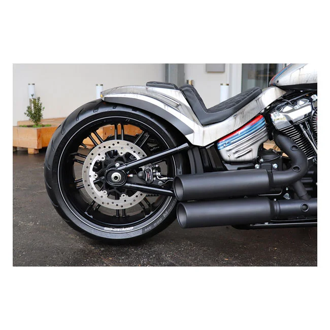 Cult-Werk Softail wide fender kit ''Racing''. 2-up seat